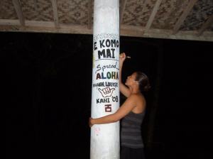 you get to tag the place